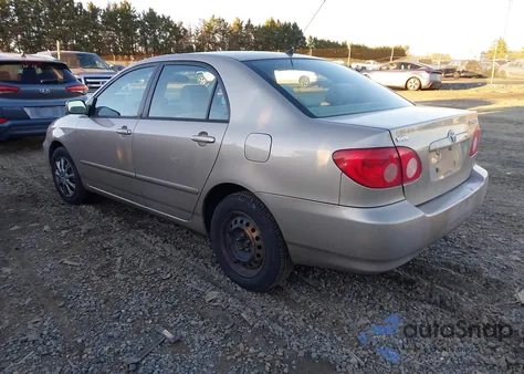 2007 Toyota Corolla Le z USA, uszkodzony, nr VIN 2T1BR32E87C802871